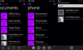 فایلز برای ویندوز فون ۸.۱