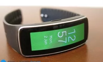 ساعت هوشمند سامسونگ فیت gear fit smartwatch
