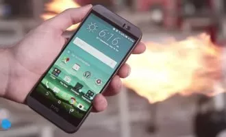 تست سقوط اچ تی سی وان ام 9 htc one m9 drop test