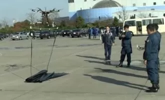 پهپاد توردار پلیس توکیو