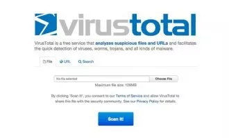 ابزار VirusTotal گوگل برای شناسایی بدافزارها روی بایوس