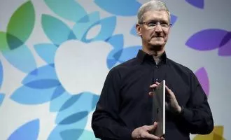 تیم کوک ایپد ایر ۳ اپل