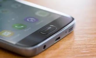 خش پذیری سریع دکمه home Galaxy S7