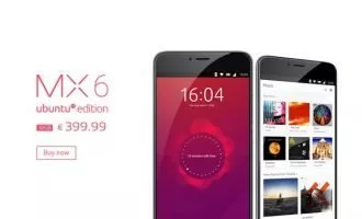 تلفن هوشمند Meizu MX6 مجهز به سیستم عامل اوبونتو