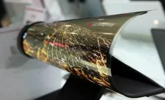 موبایل تاشو انعطاف پذیر ال جی