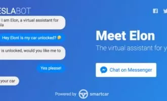 چت بات فیسبوک برای گفتگو با خودرو