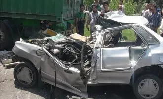 تصادف پراید