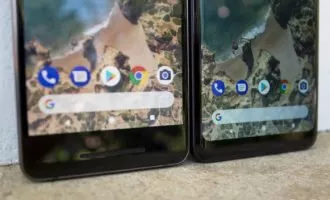 مشکل نمایشگر موبایل پیکسل 2