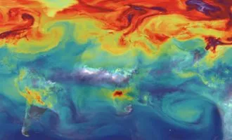 گسترش گازهای گلخانه ای