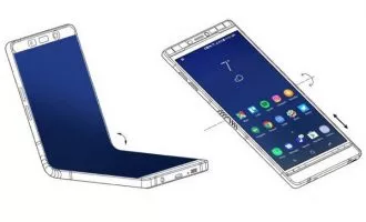 موبایل با نمایشگر تا شو سامسونگ