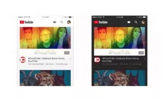 حالت تاریک یوتوب