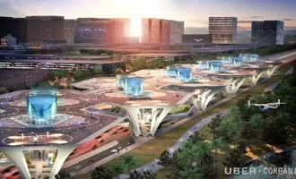 ایستگاه تاکسی های هوایی اوبر Skyport