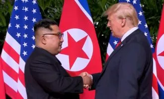 دیدار ترامپ و اون