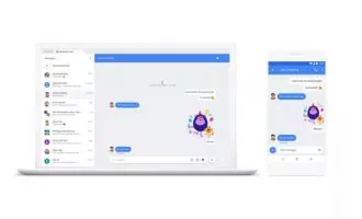 نسخه تحت وب Android Messages