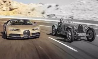 The Pur Sang Bugatti Type 35 vs Chiron 2