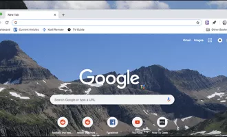 شخصی سازی صفحه تب جدید گوگل کروم