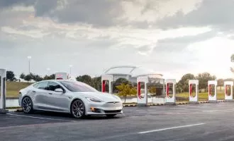 supercharger station tesla supercharger