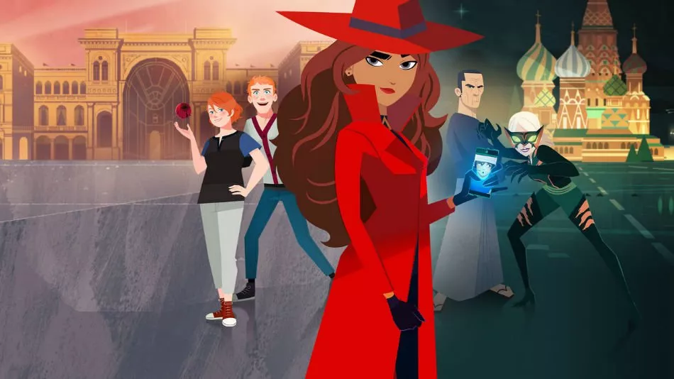بررسی انیمیشن Carmen Sandiego