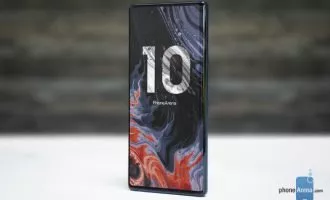 شارژ سریع گلکسی نوت 10