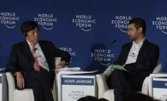 وزیر ارتباطات در مجمع جهانی اقتصاد