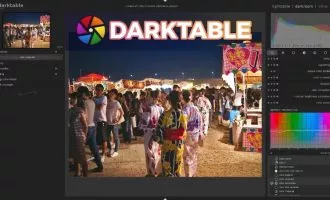 نرم افزار Darktable