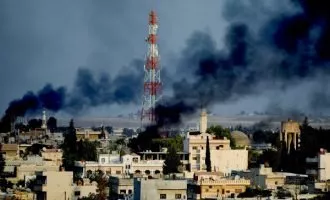 حمله ارتش ترکیه به کردهای سوریه