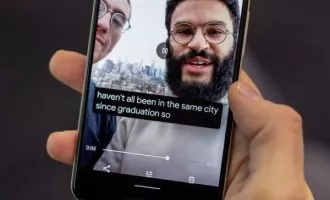قابلیت Live Caption