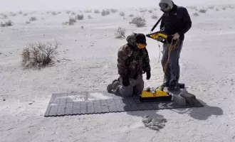 رد پای انسان و ماموت