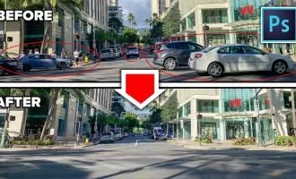 حذف افراد از تصاویر با فتوشاپ