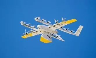 تحویل اجناس از طریق پهپاد