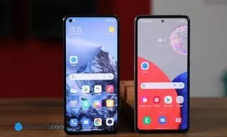 مقایسه سامسونگ گلکسی A52s و شیائومی می ۱۱ لایت 5G