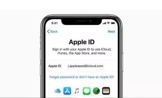 تغییر رمز اپل ایدی