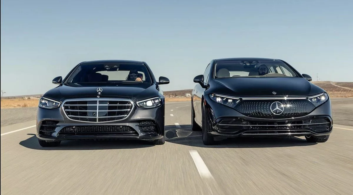مرسدس بنز S580 VS EQS580