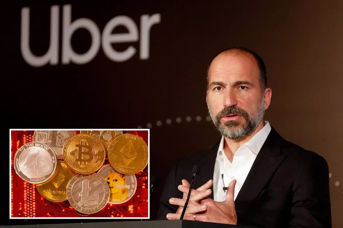 اوبر رمزارز بیت کوین