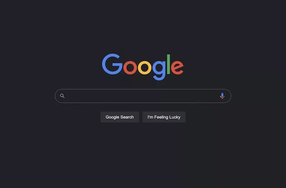 تم تاریک گوگل