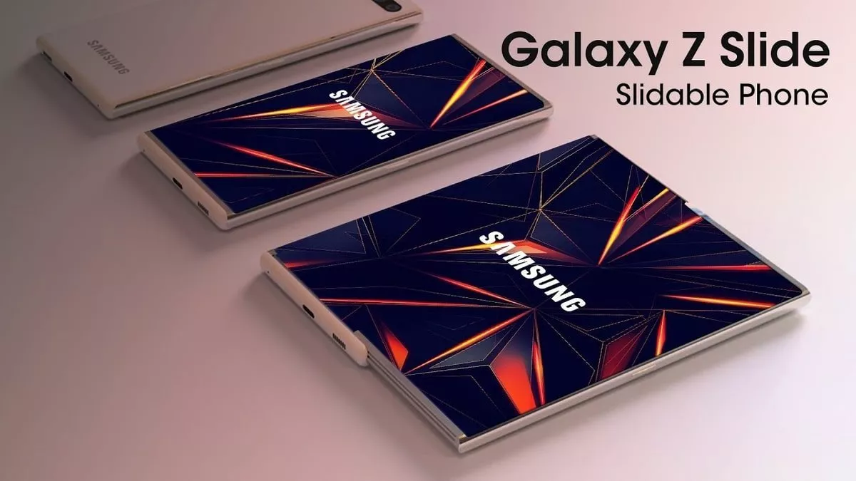 رندر سامسونگ گلکسی Z Slide