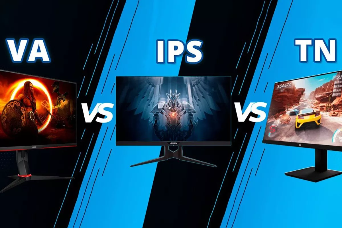 مقایسه پنل TNو IPS و VA