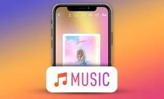 گذاشتن اهنگ در استوری اینستاگرام