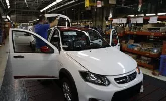 کاهش تولید خودرو