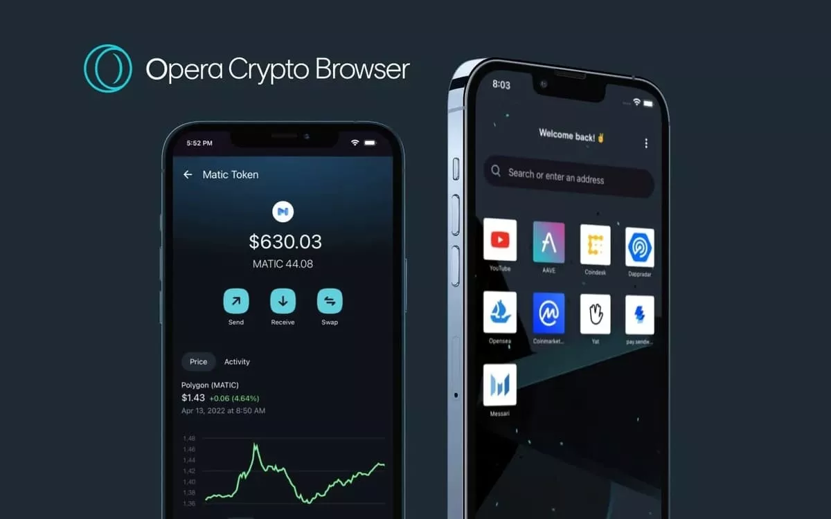 مرورگر رمزارز اوپرا به iOS می‌آید