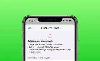 دیلیت اکانت واتس‌اپ