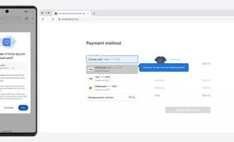 شماره کارت مجازی در گوگل کروم