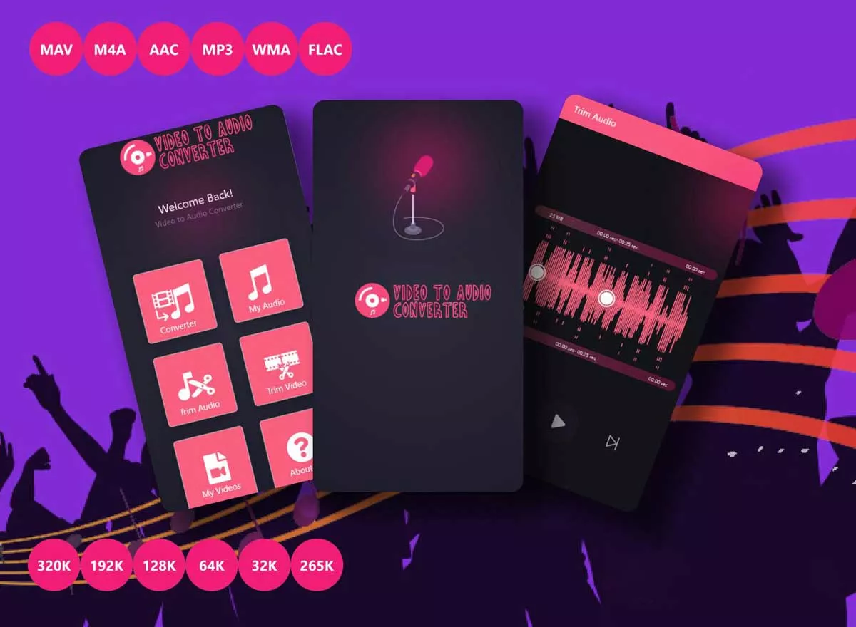 بهترین برنامه تبدیل فیلم به اهنگ