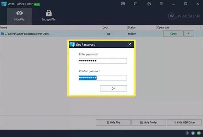 سراغ برنامه Wise Folder Hider بروید