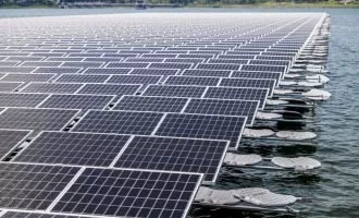 راهاندازی صفحات خورشیدی شناور توسط ارتش آمریکا