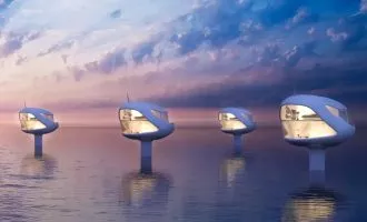 منازل شناور شرکت اوشن بیلدرز