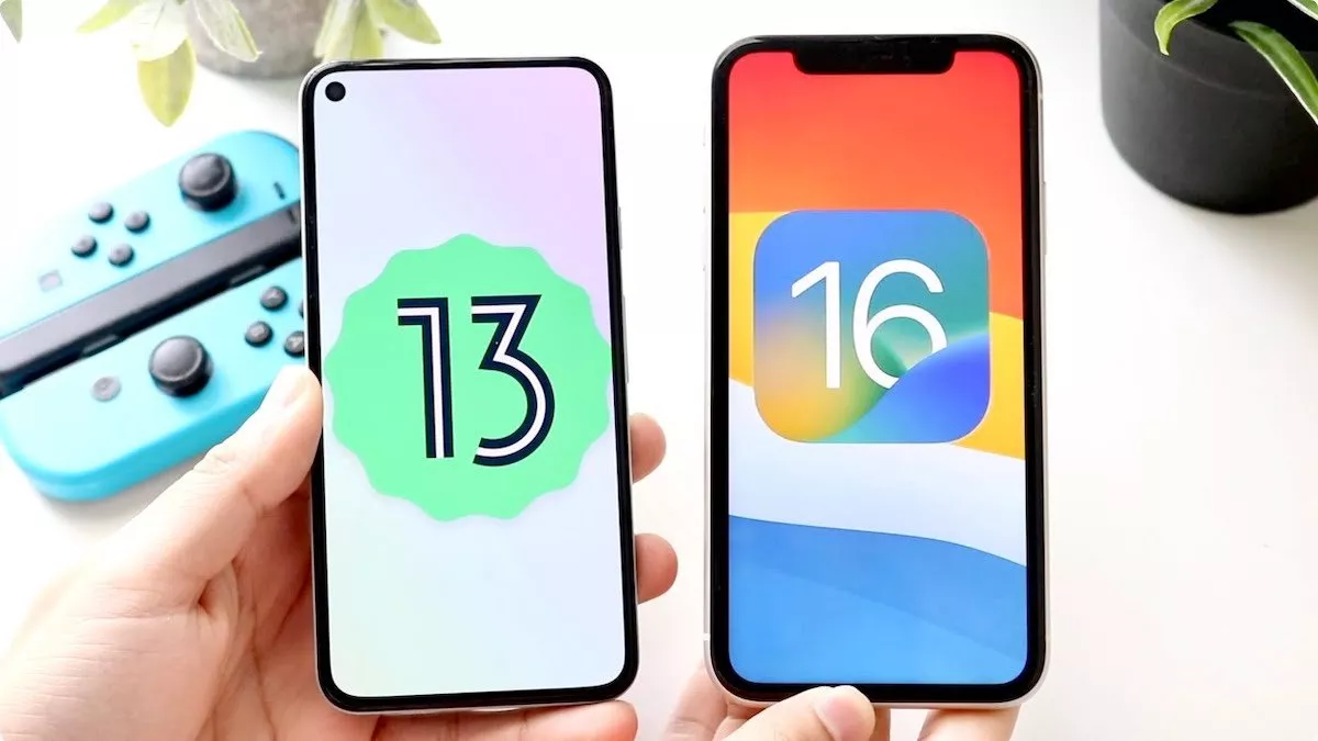 iOS 16 اندروید 13
