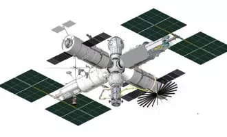 روسیه از ماکت ایستگاه فضایی جدید خود رونمایی کرد