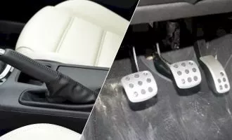 ترمز پایی ترمز دستی