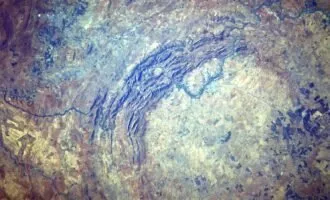 دهانه وردفرت از فضا